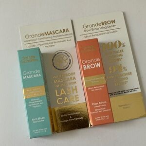 Grande Cosmetics mascara and brow enhancing serum set